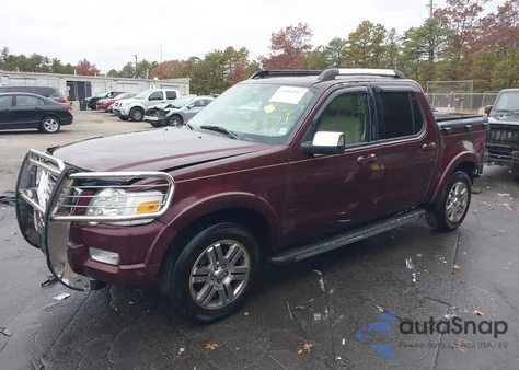 2008 Ford Explorer Sport Trac Limited z USA, uszkodzony, nr VIN 1FMEU53E78UA25671